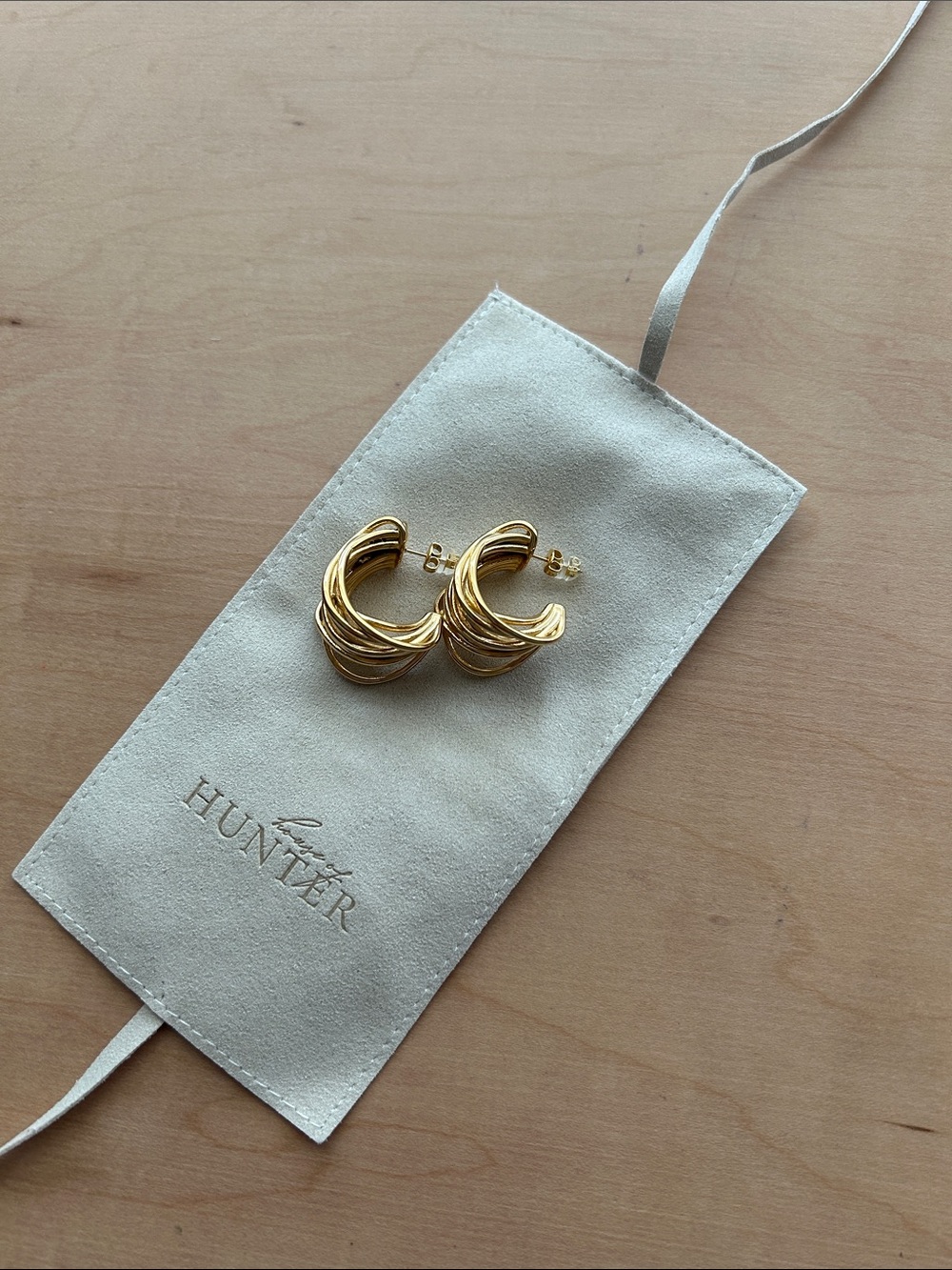 Chuncky Vintage Hoop Earrings
